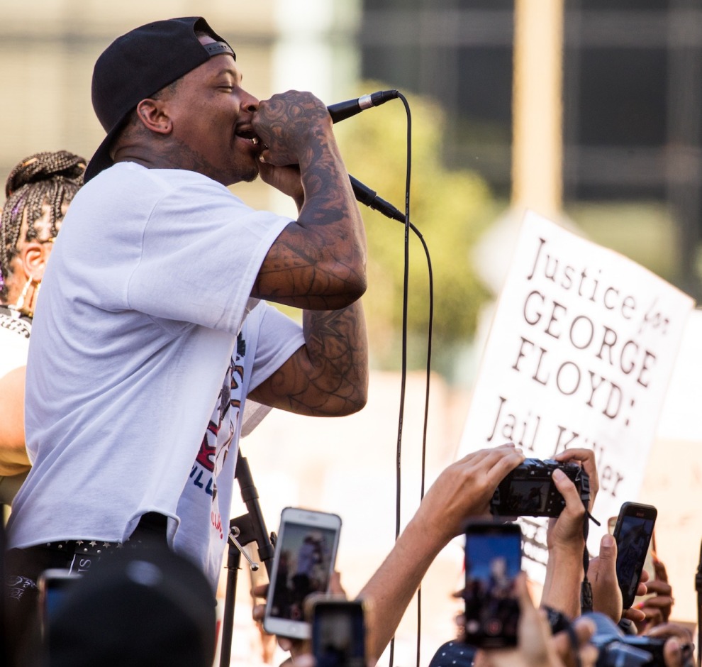 Imagem do Protesto George Floyd